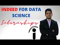 Indeed for Data Science Internships How to Find Them