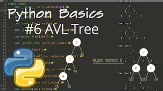 AVL Tree Background Python Code