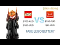 Don t buy LEGO AliExpress vs Lego Barad Dur 10333 The Lord of the Rings