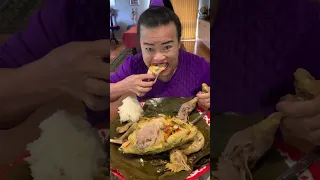 นึ่งไก่เมื่องอบสมุนไพรแซ่บคำใหญ่ตาสวดคือเก่า👌