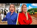 Download Lagu WIE IS DE BESTE BOERIN?!🚜 (SLOOTJE SPRINGEN😱)