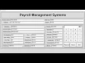 How to Create Advanced Payroll Management System With Calculator in Python - Full Tutorial