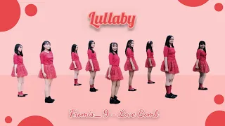  fromis 9 love bomb dance cover by lullaby from indonesia