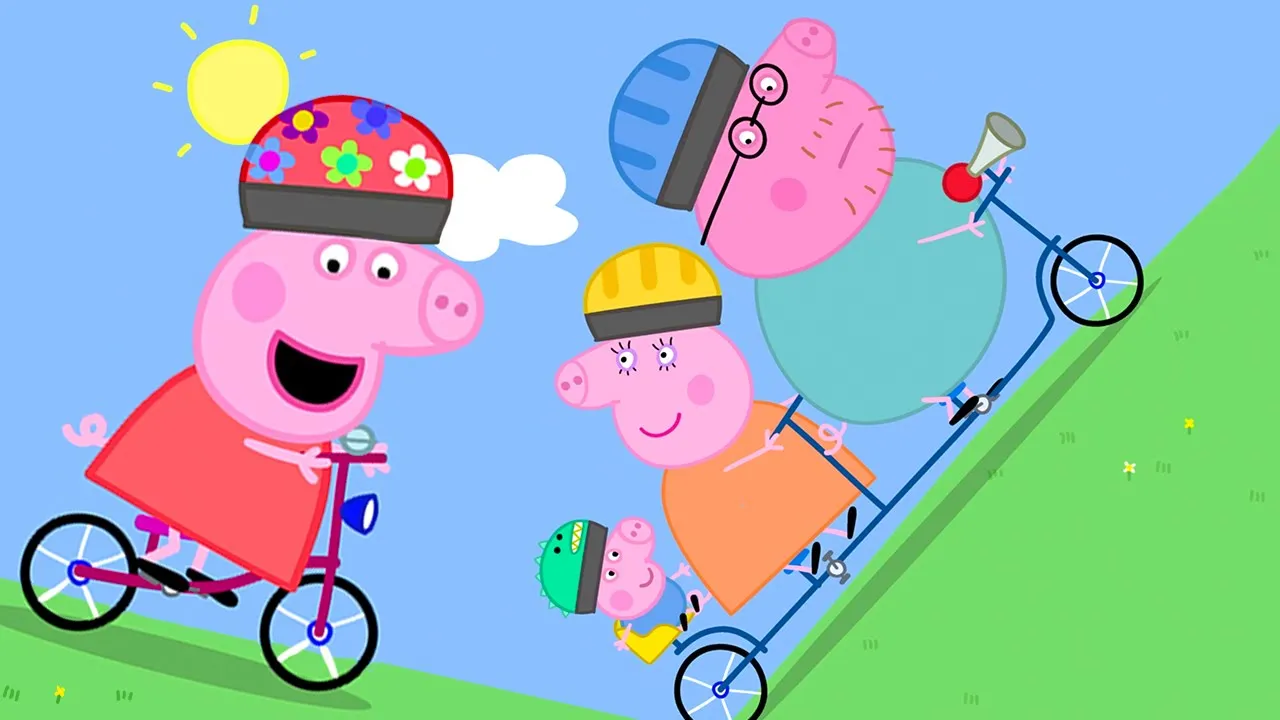 O Passeio de Bicicleta da Família | Peppa Pig Português Brasil Episódios Completos