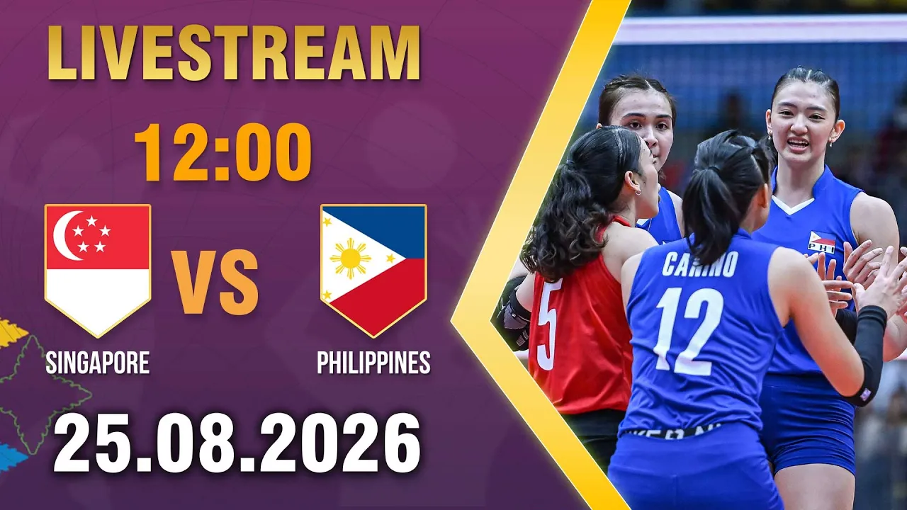 🔴 FULL MATCH | SINGAPORE vs PHILIPPINES | Southeast Asian Rivals Go Head-to-Head