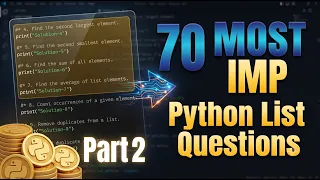 Most Important Python List Interview Questions List Practice Part 2 DON T MISS