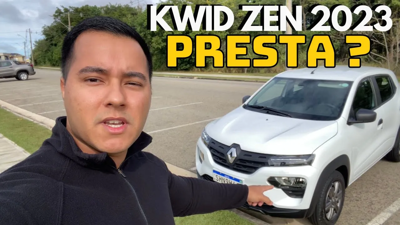 RENAULT KWID ZEN 2023 É TÃO RUIM ASSIM ? MOSTREI A VERDADE - VALE APENA COMPRAR ?