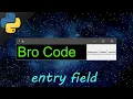 Python entry box