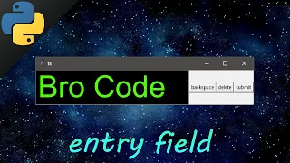 Python entry box