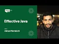 Effective Java by Adnan Merrakchi