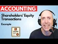 FA45 - Shareholders Equity Transactions