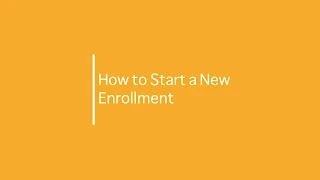 How to Start a New Enrollment on Your IC Portal Account