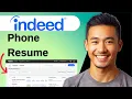 How To Upload Resume On Indeed On Iphone 2026 Step by Step