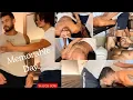 Full Relaxation massage of handsome bodybuilder