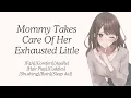 Mommy Takes Care Of Her Exhausted Little F4A Comfort AgeRe Shushing Cuddles Sleep Aid