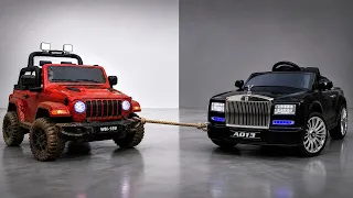 RC Rolls-Royce Car & Rc Jeep Wrangler unboxing and testing | Remote Control Ride on Car 🔥🔥