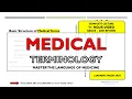 Medical Terminology Full Course