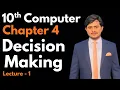 Control Structures in Python Decision Making 10th Computer - Chapter 4