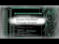 Unity playmaker tutorial Access playmaker through script