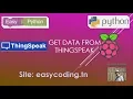 Easy Raspberry tutorial XX Get Data from Thingspeak
