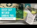 Quick Easy Mitered BINDING Tool Demo