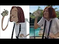Download Lagu POP DRAWING MEME #142 | SUB URBAN AS GLEN - HOTLINE BLING \u0026 ENJOYING AN ICE CREAM | Ruby Fun