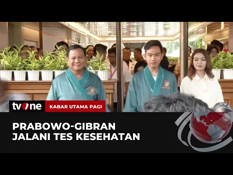 Pakai Kemeja Biru, Prabowo-Gibran Jalani Tes Kesehatan di RSPAD