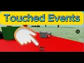 Touched Events Roblox Scripting