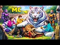 Reborn as a MUTANT WHITE TIGER With Ancient Dragon DNA Now He Rules a Dinosaur Island