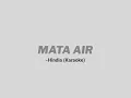Download Lagu Mata Air -Hindia(karaoke version) 