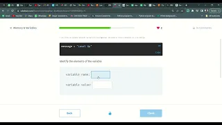 3 Memory Variables Python Developer Sololearn