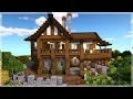 Minecraft How to Build a Large Medieval House