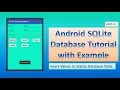 Insert Values to SQLite Database in Android part-3