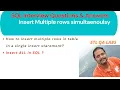 ETL Testing How to INSERT multiple rows simultaneously in Oracle What is INSERT ALL in Oracle