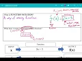 Algebra Unit 2 Day 4 Function Notation and Evaluating Functions