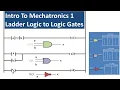 Basics of Ladder Logic and Logic Gate Equivalents Mechatronics 1