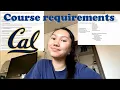 UC Berkeley course requirements university campus college major Cal L S and CoE