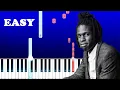 Lagu Daniel Caesar - Who Knows (EASY Piano Tutorial)