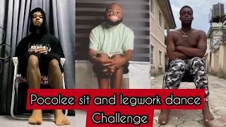 pocolee sit and legwork dance challenge compilation