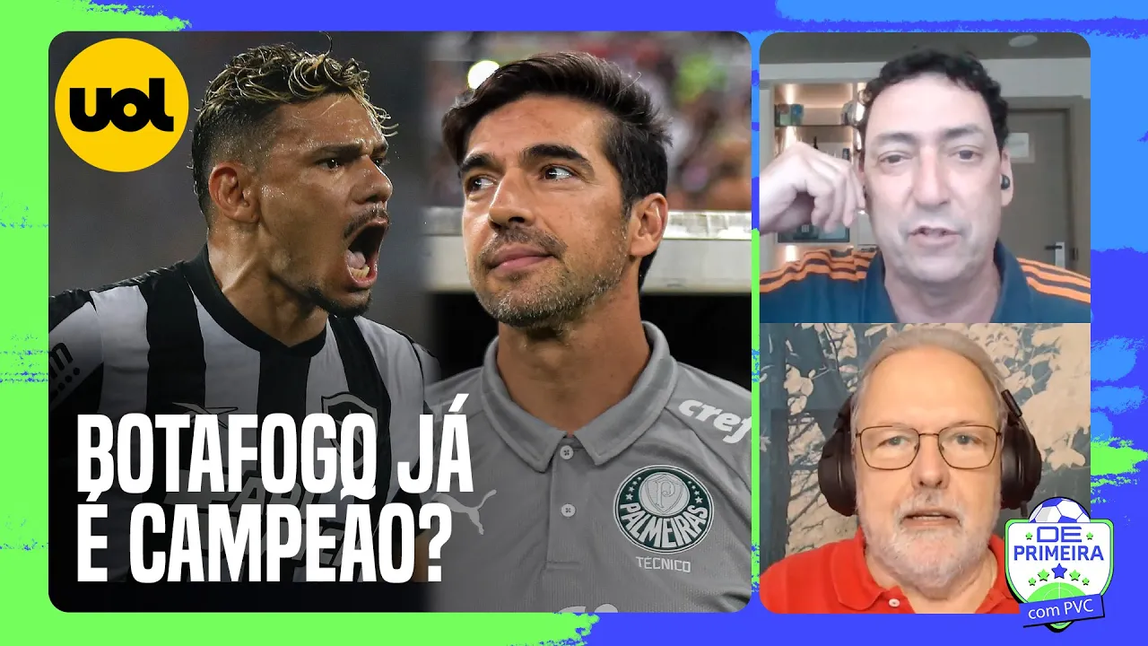 RENATO MAURICIO PRADO CRAVA BOTAFOGO CAMPEÃO DO BRASILEIRÃO, MAS, PARA PVC, PALMEIRAS ESTÁ NA BRIGA