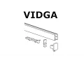 HOW TO INSTALL IKEA VIDGA RAIL: SINGLE TRACK