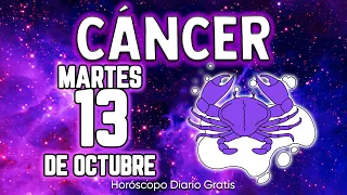 🎁SORPRESA DE ÚLTIMA HORA❗️PASARÁS DE 0 A 100🔥💥 cáncer ♋ Horóscopo diario 13 DE OCTUBRE 2026🔮  #new
