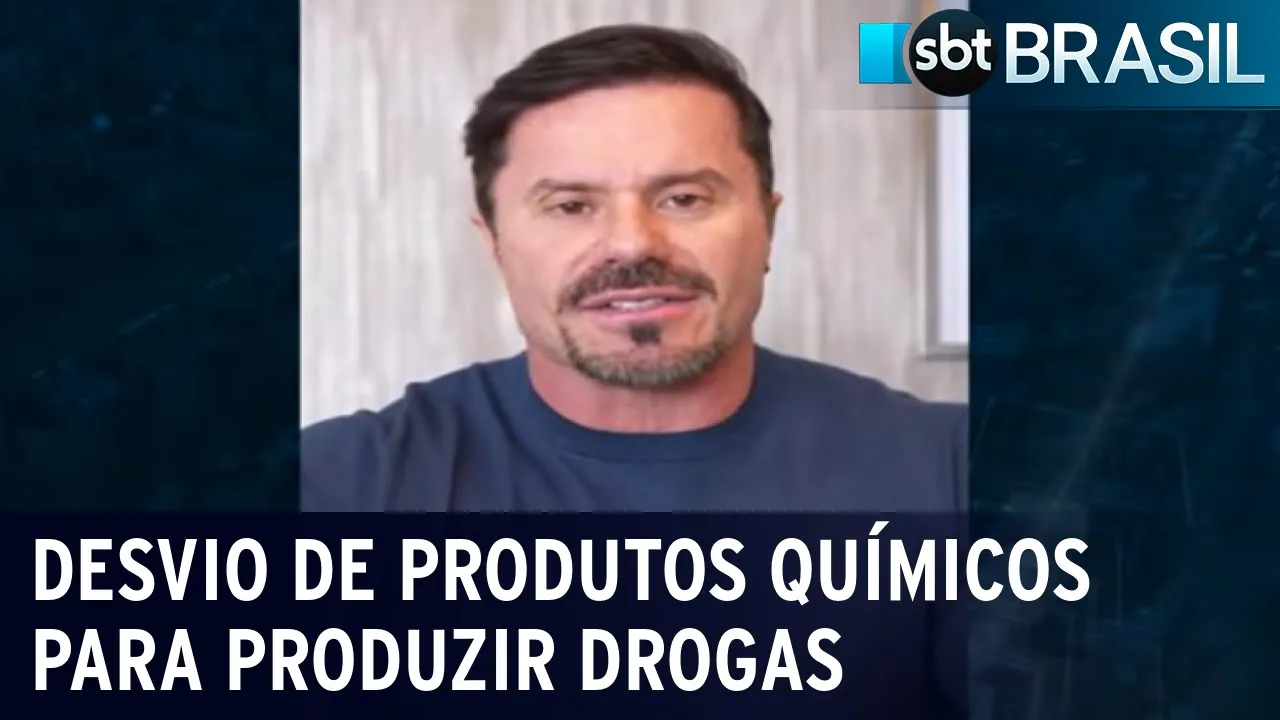 Influenciador usa e-mail falso para explicar escândalo envolvendo drogas | SBT Brasil (13/12/23)