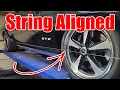 How to String Align your car for Toe Adjustment front or rear - String Alignment