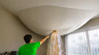 he POPPED a toilet bubble.. (HUGE MISTAKE)