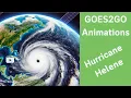 MetPy Mondays - Visualizing Hurricane Helene with Python s GOES2GO