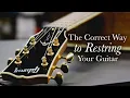 How to Restring An Acoustic Guitar The Tour Tech Tutorial