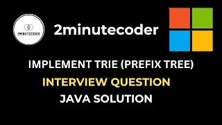 Leetcode 208 - Implement Trie Prefix Tree