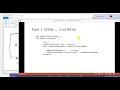 Type 1 While Loop with debugging