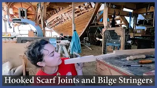 Hooked Scarf Joints and Bilge Stringers – Episode 159 – Acorn to Arabella: Journey of a Wooden Boat